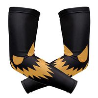 ZZKKO Pumpkin Cooling Arm Sleeves Cover Uv Sun Protection for Men Women Running Golf Cycling Arm Warmer Sleeves 1 Pair