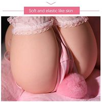 3D Texture Dual Tunnels Realistic Lover Dõles Adult Toys Sé&xy Dolly for Men Lifesize Female Silicone Torso Design with Dual Tunnels for Hand Free Pleasure