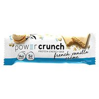Power Crunch High Protein Energy Snack 1.4-Ounce Protein Bars (20 French Vanilla)