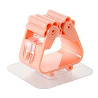 Ouniman Wall Mounted Mop Clip Strong Adhesive Multi-Functional Mop/Broom Hangers Rack Holders Storage & Home Organization Umbrella Hooks