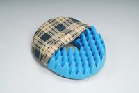 Convoluted Foam Softeze Ring 16¼ x 14 1/8 Plaid Cover