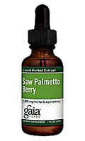 GAIA HERBS Saw Palmetto Berry Supplements, 1 oz
