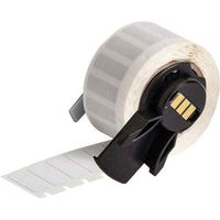 Brady PTL-10-717 B-717 Label, Gloss, Static Dissipative Polyimide, 0.250" H x 0.750" W, White, 750/Roll (Pack of 750)