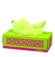 Renova Ultra Soft 3 Ply Facial Tissue, Green, 16 Boxes