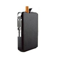 OFTEN Automatic Ejection Butane Cigarette Lighter Case Box Holder Windproof Dispenser