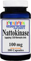 Nattokinase 100mg Capsules - Blood/Cholestrol/Joint Pain