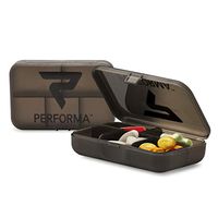 Performa Daily Pill Containers (Performa Black ON Black)