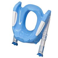 joyce555 Children Potty Seat Urinal Chair Foldable Ladder Toddler Toilet Pee Training Urinal Chair for Kids Blue