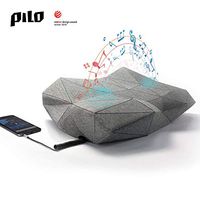 PILO Classic Ergonomic Smart Music Pillow, Orthopedic Contour Neck Pillow of Memory Foam & Bamboo Charcoal, Anti Snore Sound Therapy Pillow with Binaural Speakers, White Noise & Themed Sound Sleep-Aid