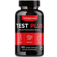 Extra Strength Male Testosterone Booster – [60 Count] Natural Supplement Supports Muscle Growth and Libido Drive Enhance Endurance for Men – Promotes Fat Loss | Energy Enhancement Pills – Made in USA