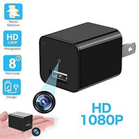 Mini Charger Camera Heymoko HD 1080P Motion Detection USB Wall Charger Camera Plug Camera Loop Recording Nanny Cam Home Security Camera Housekeeper