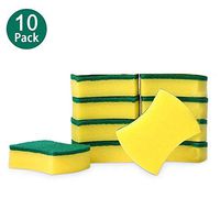 Gorge-buy Multi-Use Waist-Type Heavy Duty Scrub Sponge - Extra Thin Magic Dishwashing Cleaning Sponge, Magic Wipe Cleaning Tool for Kitchen Bathroom Furniture Leather Car & Steel (10 Pcs/20 Pcs)