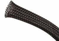 1 3/4" Black No-Fray Mesh Sleeving - (10 ft. spool)