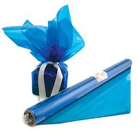 Cello Wrap Roll Blue -- Case of 8