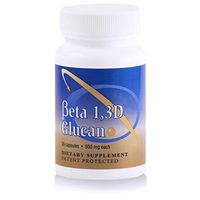 Transfer Point Beta 1, 3D Glucan 500mg - 85% Minimum Glucan Purity Rating; for Optimized Immune System Response - 30 Caps