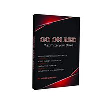 Go On Red, Natural Male Energy Supplement, Natural Amplifier for Energy, 10 Red Capsules