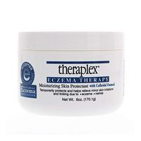 Theraplex Eczema Therapy - Moisturizing Skin Protectant with Natural Colloidal Oatmeal, Temporarily Relieves Itching Due to Eczema and Rashes, Noncomedogenic, and Hypoallergenic, Fragrance-Free (6 oz)