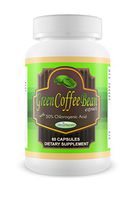 Green Coffee Bean Beans Pure Extract, Green Coffe Weight Management, 100% Natural, 60 Capsules, 500mg Green Coffee Extract