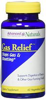 Advanced Naturals Gas Relief Caps, 60 Count