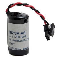Exell Battery 3V Lithium PLC Computer Backup Battery Replaces Allen Bradley: 1756-BA2, 1756-L61 (Series B), CONTROLLOGIX 5564 (Series B), Logix 5561 (Series B), Logix 5562 (Series B)