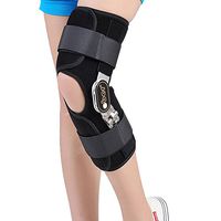 Adjustable Knee Joint Fixed Support Knee Support Knee Brace Knee Osteoarthritis Corrector (S: Thigh Circumference 39-53.5cm/11.35-21.06inch Calf Circumference 29-43cm/11.41-16.93inch, Right)