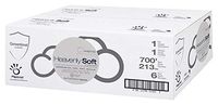 Paper Towels Hardwound Roll, Heavenly Soft Standard, White, Recycled 700', for HyTech Dispensers, Papernet 410113, Box of 6