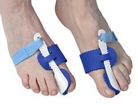 One Pair-Toe Aid Bunion Corrector Spacers - Foot Orthotics Splints for Hallux Valgus Rehabilitation - Promotes Proper Blood Circulation - Prevents Bone Deformities, Arthritic Feet & Leg Muscle Pain