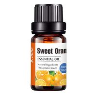100% Pure Natural Aromatherapy Essential Oil Aroma Unilateral, for Diffusers, Humidifier Oils, Spa and Air Purifier - Perfect for Aromatherapy, Relaxation (10ml, Sweet Orange)