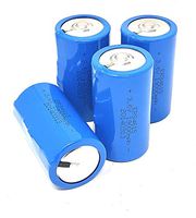 D Cell Lithium Battery 19000mAh ER34615 Non-Rechargeable Batteries 3.6 Volt Lithium Chloride Button Top,D Cell 3.6 Volt Batterie, 3.6v Lithium Battery 19000 mAh Capacity Non-Rechargeable, (4 pcs)