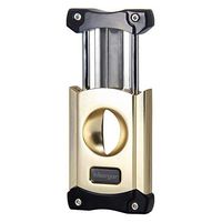 Cigar Cutter, Stainless Steel V-Cut with The Exquisite Gift Box (Black)
