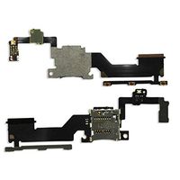 Compatible for HTC One M9+ Plus Micro SD Memory Card Reader Volume Up Down Buttons Flex Cable