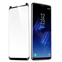 DESTINLEE Film Protector For Samsung Galaxy S9 Plus, HD Tempered Glass 3D Curved Coverage, Screen Protector Film