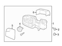 Ford OEM Door Mirror Cover FL3Z17D742AA Image 6