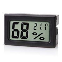 Scotte Digital Hygrometer for Humidors, 10-Second Refresh Rate, Battery Included, 5% Humidity and 1% Tempeture Accuracy for Cigar Humidors,