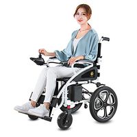 ComfyGO Heavy Duty Powerful Dual Motor Foldable Electric Wheelchair Motorized Power Wheelchairs