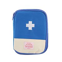 ZumZup First Aid Medical Bag for Emergency and Survival Situations Pouch Backpack for Travel Camping Cycling Home Car Blue S