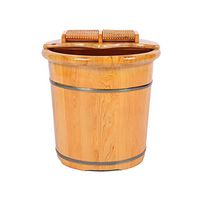 Foot Tub,Wooden Foot Bath Barrel,Foot Basin Wooden Bucket,Solid Wood Foot Soaking Barrel,Foot Spa Wooden Tub,Solid Wood Foot Washing Barrel