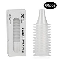 Ear Thermometer Probe Covers/Refill Caps/Lens Filters for All Braun ThermoScan Models and Other Types of Digital Thermometers Disposable Covers (60pcs)