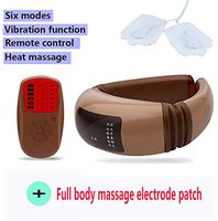 Cetoom Multi-Function Neck Massager Heated Deep Multi-Mode Massage (Brown)