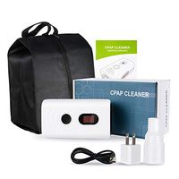 Pevor White CPAP Cleaner Cleaning Machine with Sanitizing Bag for CPAP Machines, Masks & Tube