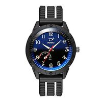 Mens Watches,Fxbar Unique Rubber Strap Analog Wrist Watch Fashion Youth Bracelet Watches Dress Watch(C)