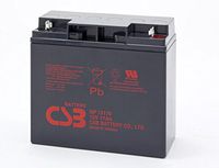 CSB GP12170 (12 Volt/17 Amp Hour) Sealed Lead Acid Battery - Nut-Bolt Terminal - VRLA (AGM) Technology