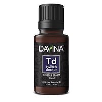 Twitch Doctor Muscle Spasm Essential Oil Blend 10ml Therapeutic Grade by Davina