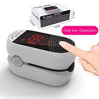 Digital Finger Pulse Oximeter Blood Oxygen Heart Rate Meter SPO2 Saturation PI Household Digital Monitor