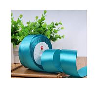 6 10 15 20 25 30 40 50Mm Navy Royal Blue Sky Blue Light Blue Peacock Lake Blue Ribbons Wedding Christmas Halloween Gift Wrapping,Peacock Blue,40Mm