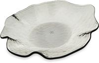 Carlisle TRA0818 Terra Tritan Ruffle Dinner Plate, 11", Smoke (Pack of 12)