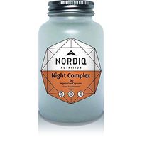 NORDIQ Nutrition Sleep Better Supplement, Night Complex, Natural Vegan and Organic Supplement