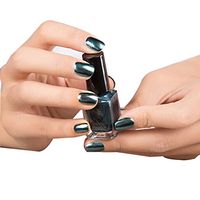 Nail Art Polish,Putars Sexy Mirror Nail Polish Plating Silver Paste Metal Color Stainless Steel 6ml (Dark Blue)