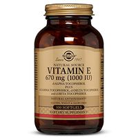 Vitamin E 670 MG (1000 IU) Mixed Softgels (d-Alpha Tocopherol & Mixed Tocopherols) - 100 Count - 2 Pack