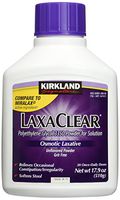 Kirkland LaxaClear, 30 Daily Doses, Polyethylene Glycol 3350, Compare to Miralax Active Ingredient (1 pack - 30 doses) Net Wt. 17.9 oz (510g)